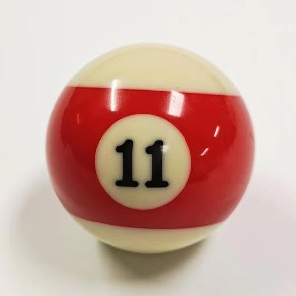 Replacement Pool Ball,Replacement Eight Ball, 2-1/4" Regulation Size Billiard, Regulation Weight,15 Object Balls - color: 11