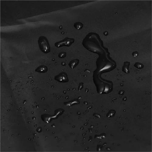 1pc 7ft 8ft 9ft Billiard Table Cover Waterproof Dustproof Resistant Snooker Protector With Locking rope(Black,260x135x82cm) - color: Black, size: 260x135x82cm