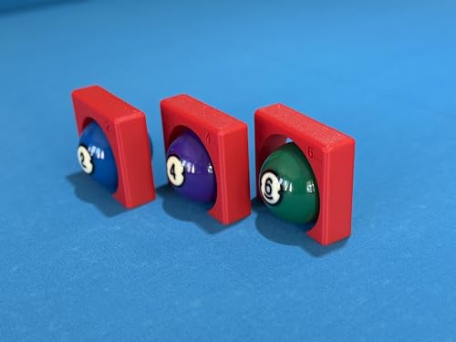 Pool Stroke & Aim Trainer, 3 Available Sizes- 2mm, 4mm, and 6mm Ball Clearance, Billiards Tunnel Trainers - size: 6mm only