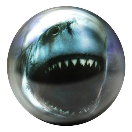 Shark Glow Viz-A-Ball Bowling Ball - size: 14lbs