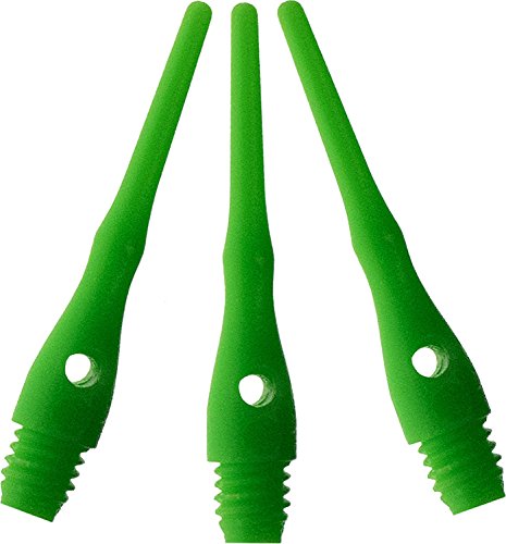 Viper 2BA Tufflex Tips III Soft Tip Dart Points (Neon Green, 250)