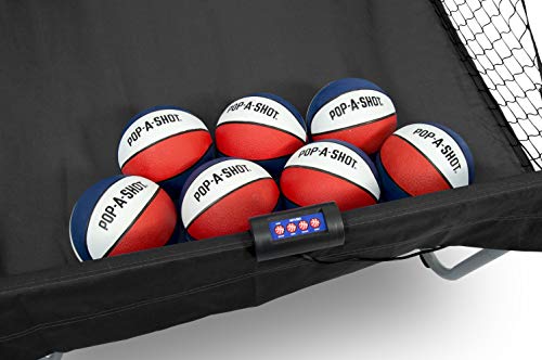 Pop-A-Shot - Home Dual Shot Arcade Basketball Game with NBA Graphics l Sensor Scoring l 16 Game Modes l 7 Balls l Foldable Storage l for All NBA Fans - style: Boston Celtics