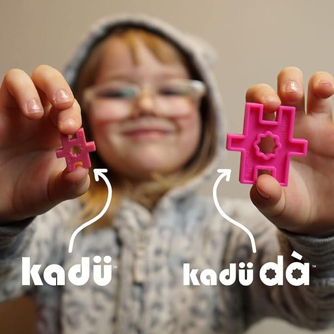 KADU Taffy 250 Piece Set - STEM/STEAM Building + Construction Toy, for Open + Imaginative Play