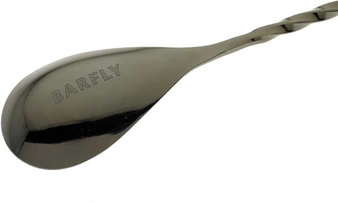 Barfly Bar Spoon, Standard 13 3/16" (33.5 Cm), Gun Metal Black