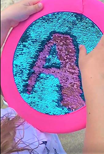 JA-RU Sequin Flyer Soft Frisbee-Disk Toy (1 Frisbee Assorted) Flying Disc for Kids and Adults, Boys and Girls. Beach Pool Indoor and Outdoor Throwing Games. Birthday Gifts (Pack of 2) - size: 1 Unit (Pack of 2)
