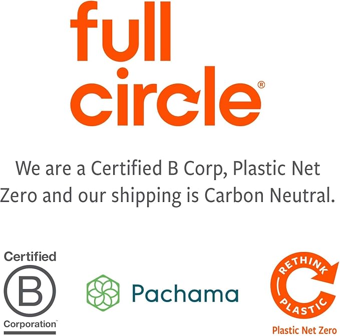 Full Circle Bubble Up- Eco-Friendly Bamboo Dish Brush & Ceramic Soap Dispenser - Natural Scrub Set for Dishes, Cast Iron - Kitchen Cleaning with Handle, Gray - 2 Pack