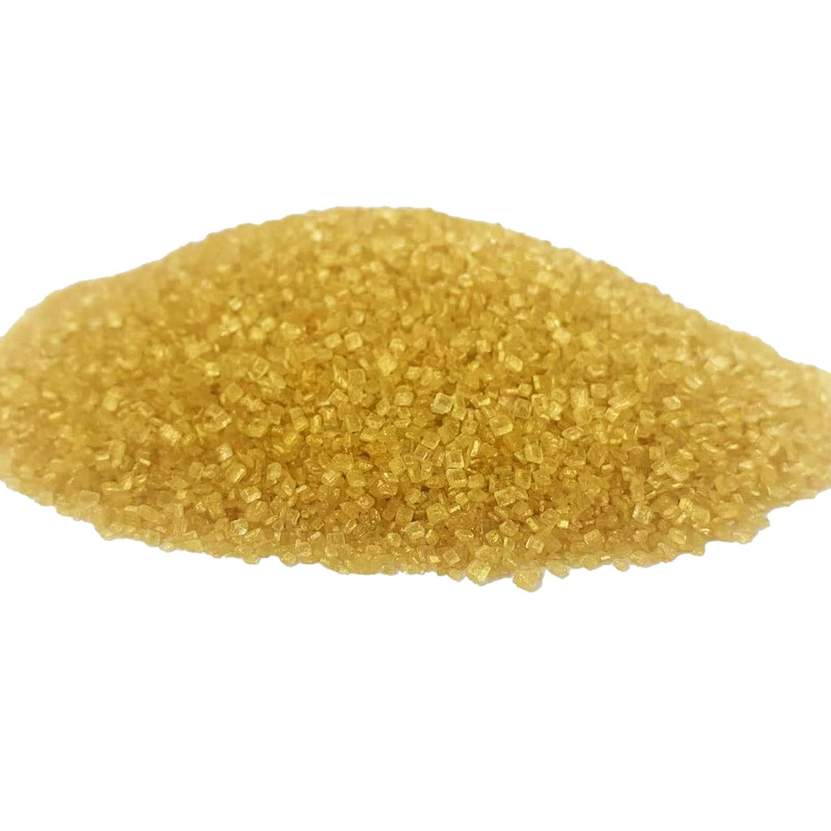 Sentovac Gold Sanding Sugar for Baking Edible Sparkling Sugar Sprinkles Coarse Sugar Crystals for Baking Topping Cake Cookie Cupcake Topper Ice Cream Decoration Supplies 3.2 OZ