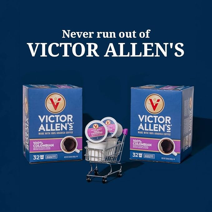 Victor Allen's Coffee Morning Blend, Light Roast, 200 Count, Single Serve Coffee Pods for Keurig K-Cup Brewers