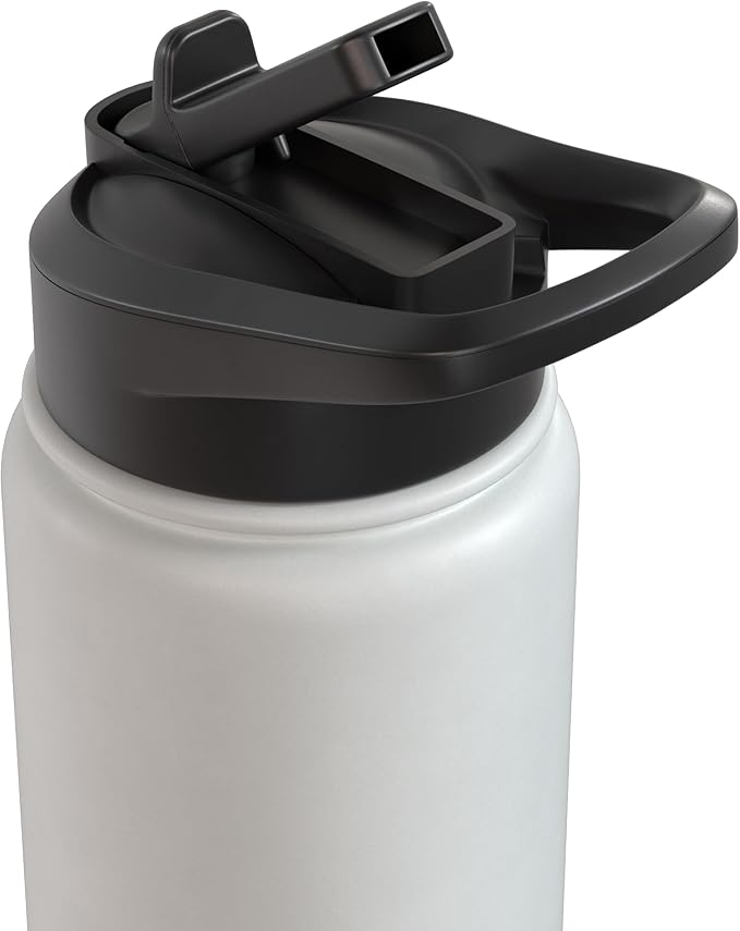 Strawberry Milk Carton Kawaii Grid Retro Rainbow Anime Stainless Steel Insulated Water Bottle