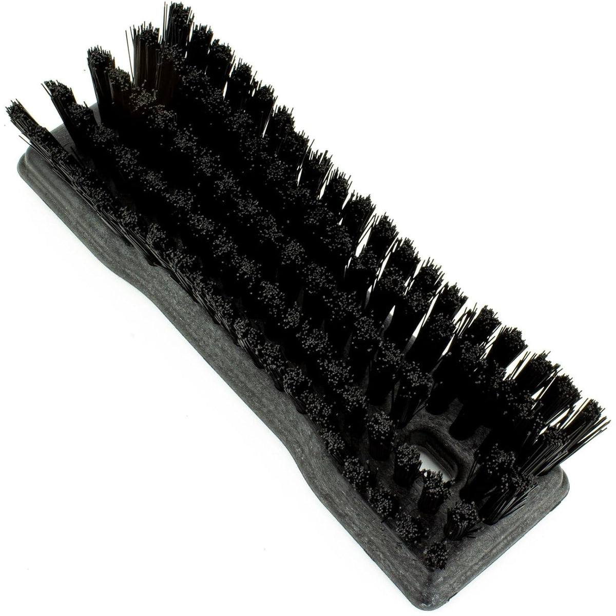 SPARTA 42024EC03 Comfort Grip Plastic Scrub Brush, Hand Brush For Cleaning, 8 Inches, Black, (Pack of 6)