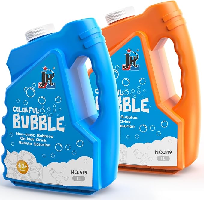 EagleStone 67 OZ Bubble Concentrated Solution (Up to 5 Gallons) – Bubble Solution Refill for Bubble Machine, Gun, Wand, and Mower – Bubbles Toys for Parties, Easter, Weddings, Outdoor Play