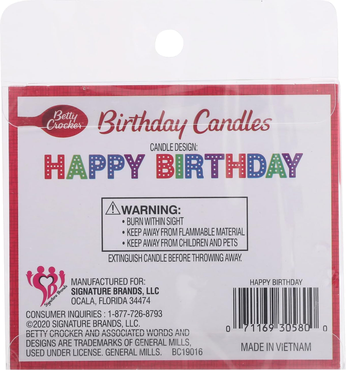betty crocker™ Premium Happy Birthday Rainbow