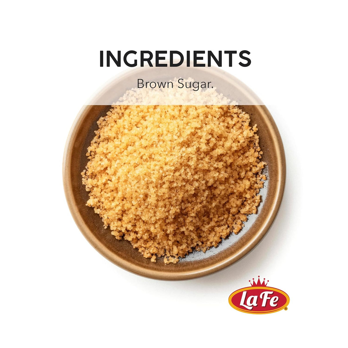 La Fe Brown Sugar 4LB - Azucar Morena - Brown Sugar for Baking