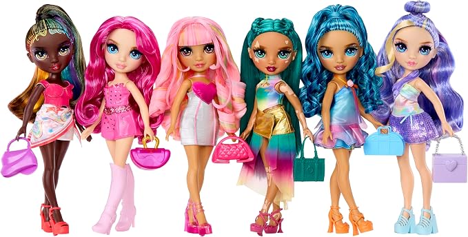 Rainbow High My Fashion Style Iris, Rainbow 11" Fashion Doll with Statement Outfit, Stylish Handbag, Great Toy Gift for Girls Kids Ages 4-12 Years
