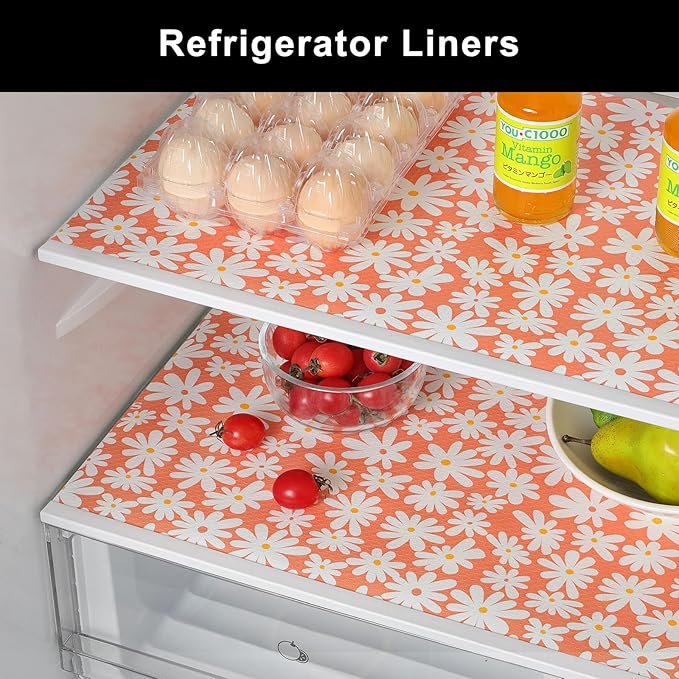 Cooyes Shelf Liner – Premium Non-Adhesive Cabinet & Drawer Liner for Kitchen – Waterproof Shelf Paper with Modern Pattern – Durable EVA Cabinet Mat – Easy to Cut (12" W x 240" L)