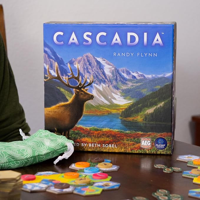 AEG & Flatout Games | Cascadia - Award-Winning Board Game Set in the Pacific Northwest | Easy to Learn | Quick to Play | Ages 10+