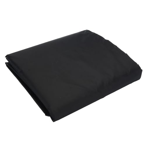 1pc 7ft 8ft 9ft Billiard Table Cover Waterproof Dustproof Resistant Snooker Protector With Locking rope(Black,260x135x82cm) - color: Black, size: 260x135x82cm