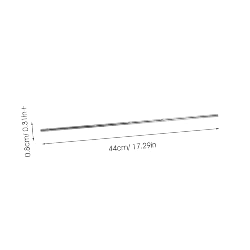 Zerodeko 2pcs Foosball Table Iron Rod Replacement Poles with Comfortable Grip for Table Soccer Football Machine Parts Operation Handles