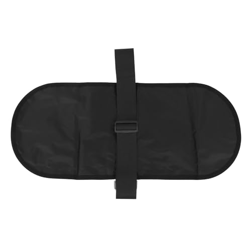 VBESTLIFE Discus and Shot Put Carrier Bag, Waterproof Oxford Fabric Shot Put Dual Storage Bag with Adjust Strap for Track Field - color: Black