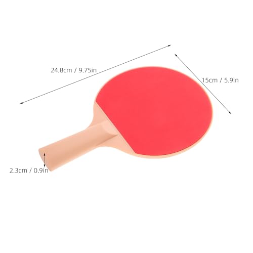 GALPADA Outdoor Table Tennis Set Plastic Elasticity Paddles with Comfortable Grip and Bright Balls for Pong Game and Competition
