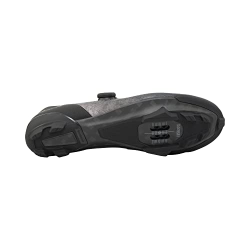 SHIMANO SH-RX801 Men’s Ultralight High Performance Gravel Racing Shoe - color: Black, size: 8.5-9