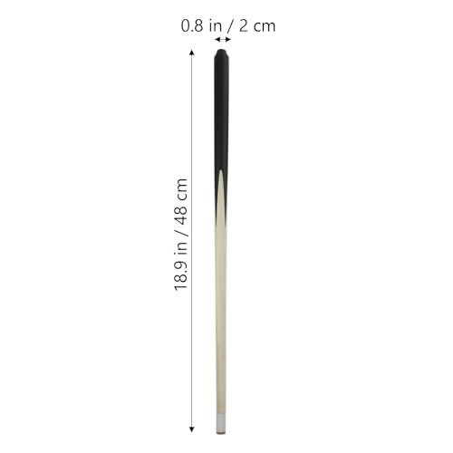 ibasenice Kids Pool Cue Stick 18.9 Inch Mini Short Billiard Cue Lightweight Childs for Pool Table Practice and Game Room