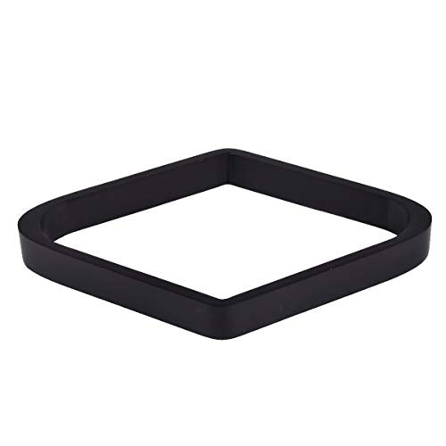 Solid Wood Pool Ball Triangle Rack, Pool Table Ball Holder Positioning Rack,2-1/4" Pool Ball Rack - color: Black