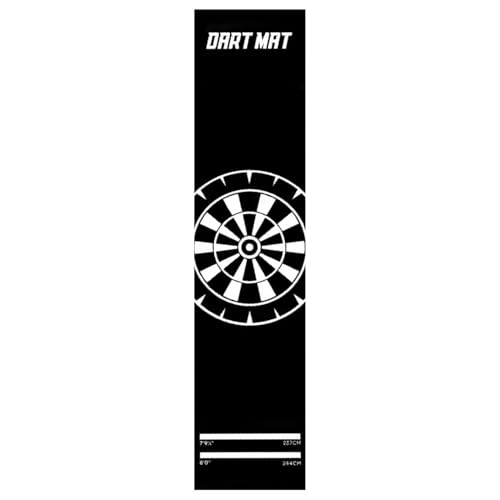 Dart Board Mat - Darts Mat,Heavy Duty Non-Slip Rubber Floor Protection Pad | Non Slip Carpet Darts for Game Room Recreation Center Sports Club Office Basement, - color: Aqua