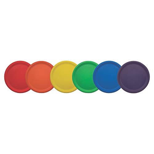 Champion Sports Rhino Skin Foam Disc Set (Pack of 6) - size: Pack of 6