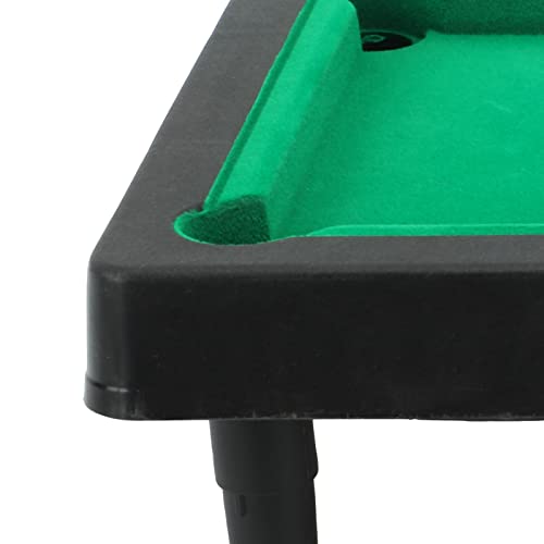 Mini Billiards Table, Portable Desk Pool Game, Compact Tabletop Billiards Set for Office Home Use Adults Kids