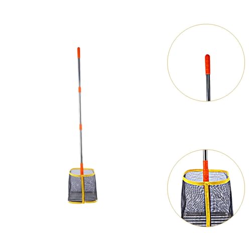 Menolana Ping Pong Ball Retriever, Adjustable Telescopic Pick Up Tool for Table Tennis Training, Holds Up to 150 Balls