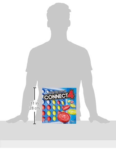 Connect 4 Hasbro Gaming Classic Grid, 4 in a Row Game, Strategy Board Gamesfor Kids, 2 Playersfor Family and Kids, Easter Gifts forBoys and Girls, Ages 6+, ONE Size (Pack of 2) - size: ONE SIZE (Pack of 2)