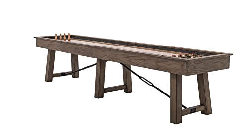 Plank & Hide - Isaac Shuffleboard Table - size: 14'