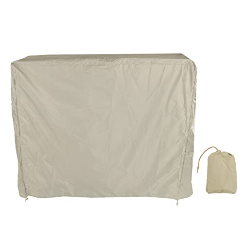 Table Tennis Table Cover with Zipper Waterproof Dustproof Sunproof Ping Pong Table Cover for Indoor Outdoor Foldable Table Tennis Tables Beige 155x75x144cm