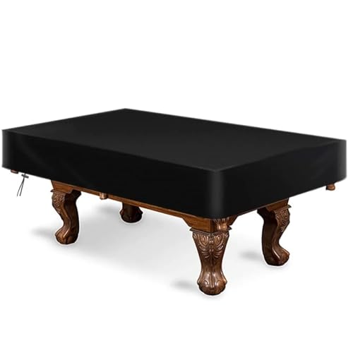 Amberr Billiard Pool Table Cover,Waterproof Cover for Pool Table Snooker Billiard Table 7/8/9 Foot Fitted(7FT) - color: 7ft