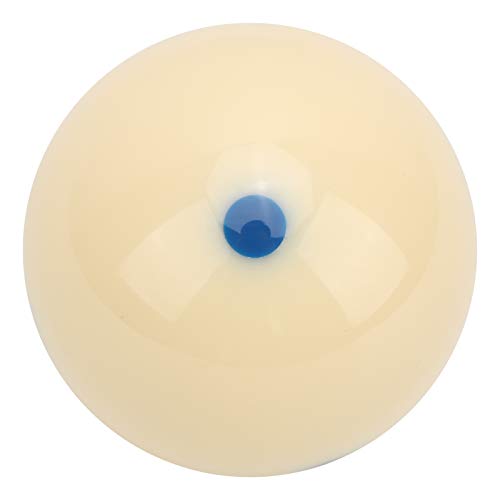 Billiard Training Ball WearResistant 57.2mm DotSpot Cue Ball for Practice for Players, Resin Material Improved Skills - color: Blue Dot