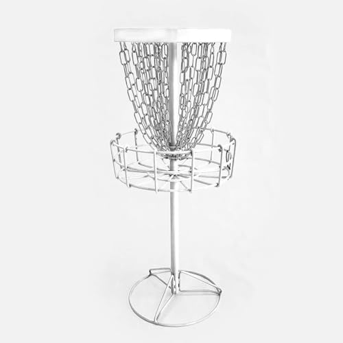 Disc Golf GrowTheSport Mini Disc Golf Basket - color: White