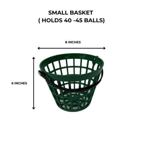 Basket - Range Ball - color: Black, size: Small (40-45 Ball Capacity)