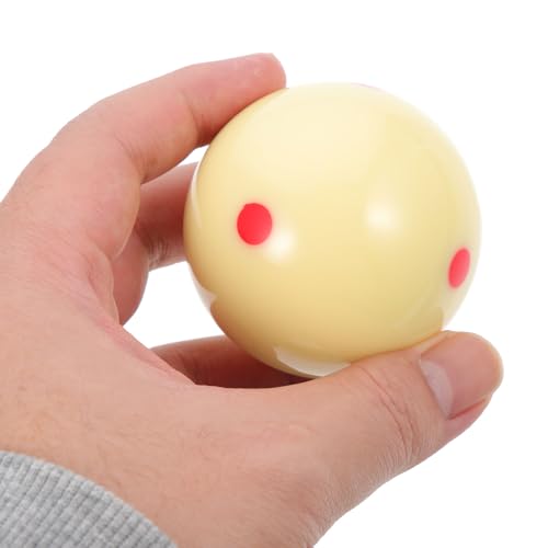 Speckled Design Durable Cue Ball Pool Ball Billiard Training Tool for American Pool Billiards Practice Aiming Exercise