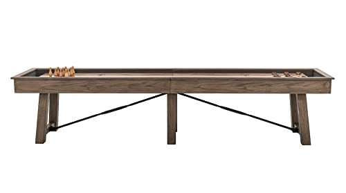 Plank & Hide - Isaac Shuffleboard Table - size: 12'