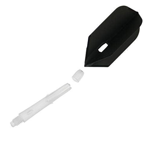 L-style L-Shaft Locked Dart Shafts - color: Emerald, size: Short (190)