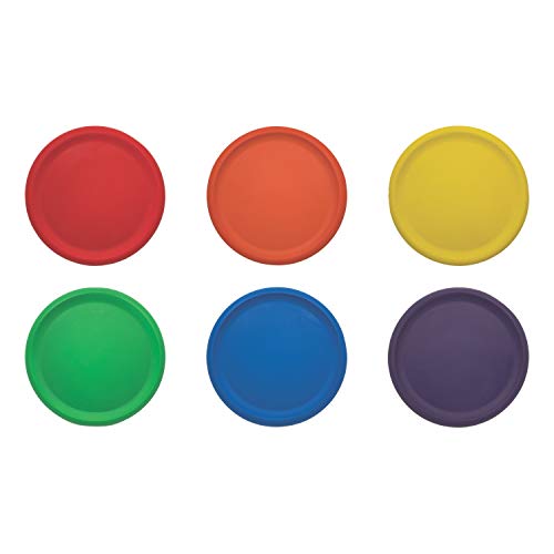 Champion Sports Rhino Skin Foam Disc Set (Pack of 6) - size: Pack of 6