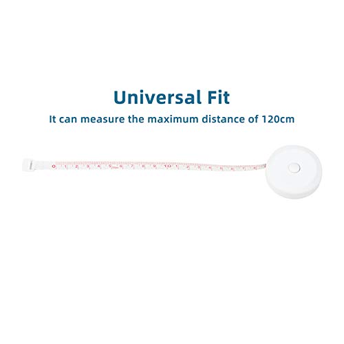 ApudArmis White Bocce Pallino Balls Replacement - Including Measuring Rope - size: 51mm