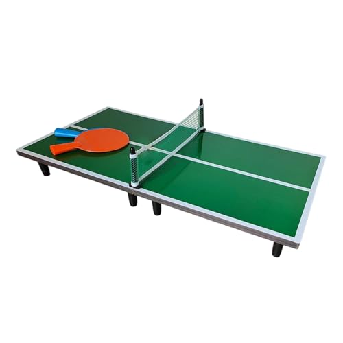 Mini Ping Pong Table Compact Portable Detachable Multifunctional Table