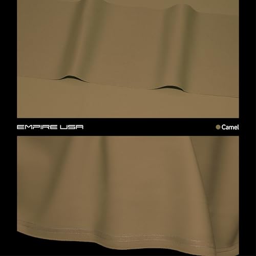 Empire USA - Billiard Worsted Speed Cloth（Felt） 7/8/9 FT - color: Camel, size: 8ft