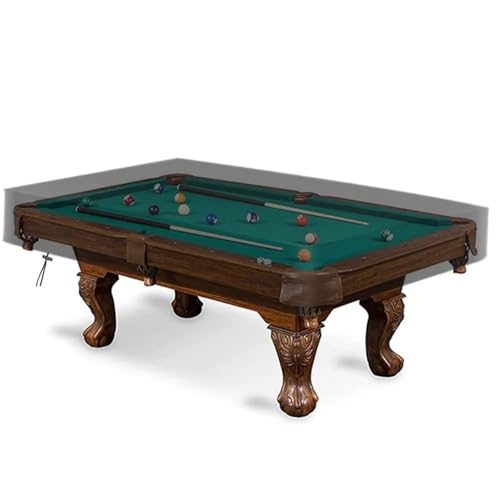 Amberr Billiard Pool Table Cover,Waterproof Cover for Pool Table Snooker Billiard Table 7/8/9 Foot Fitted(7FT) - color: 7ft