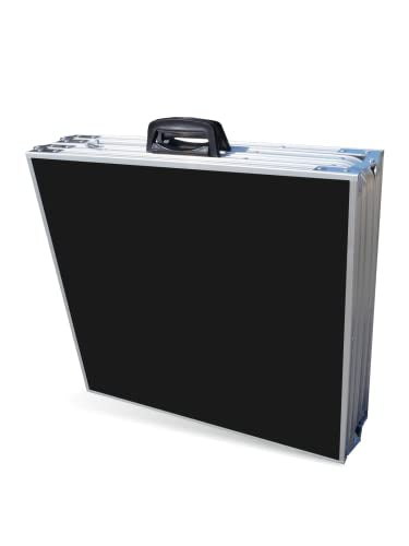 PartyPong 8-Foot Folding Pong Table w/Cup Holes & Pong Balls