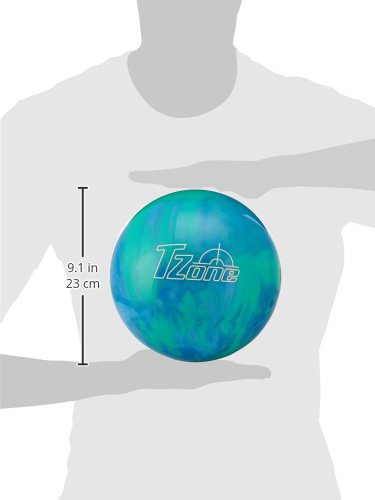 Brunswick TZone Caribbean Blue Bowling Ball (11-Pounds)