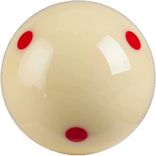Champion 2-1/4" Billiard Practice Training Pool Cue Ball - color: 6 Red Dot