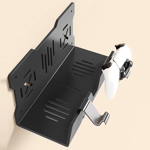 Wall Mounted Controller Heat Dissipation Storage Rack Space Saving Organization Stand for Games Accessories Space Saving Controller Rack